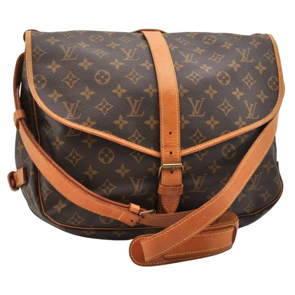 Auth Louis Vuitton Saumur 35 Crossbody #39749L62B